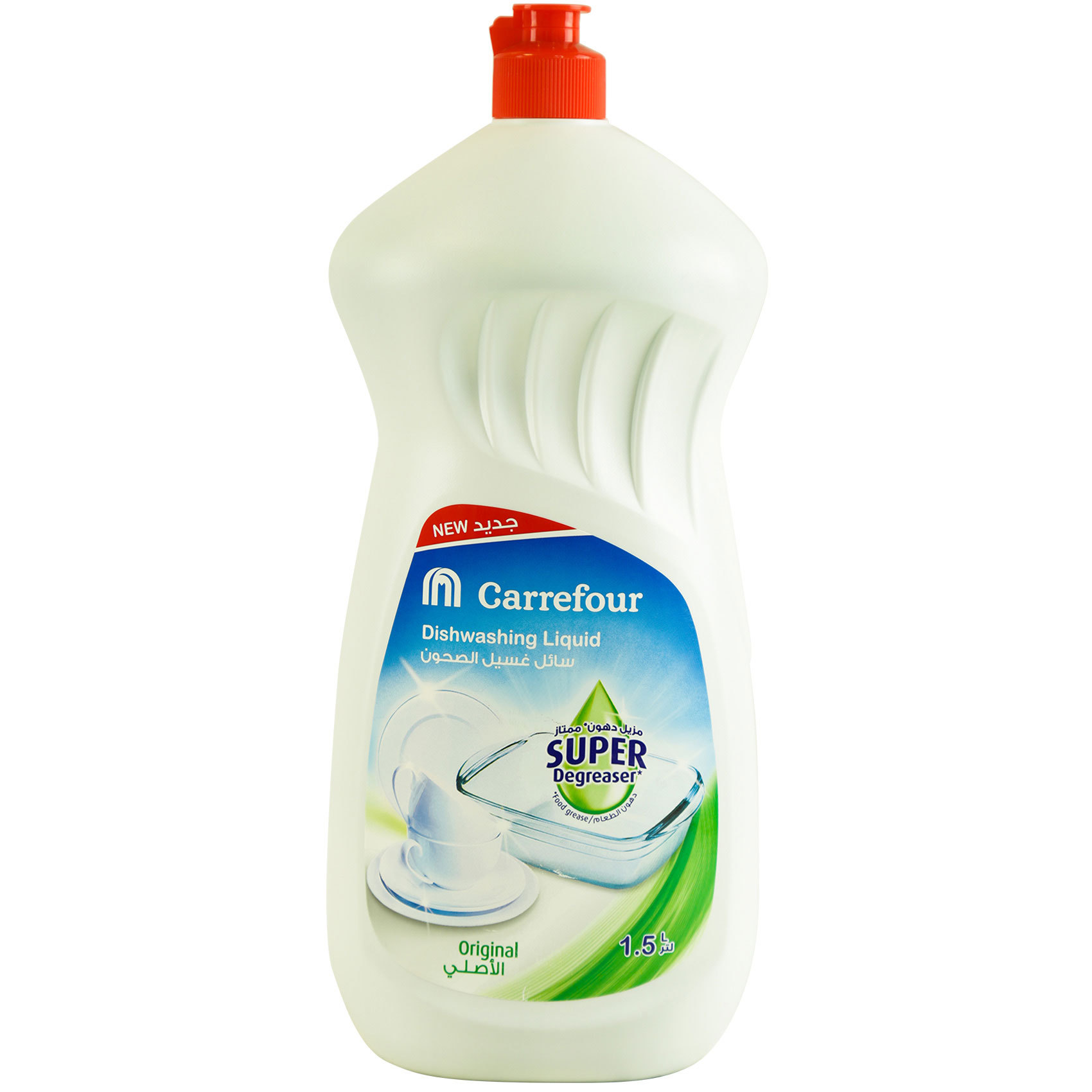 Buy Carrefour Dishwashing Liquid Original 1.5L Online in UAE