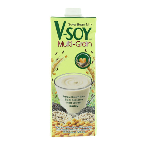 Buy V Soy Multi Grain Soya Bean Milk 1L Online in UAE ...