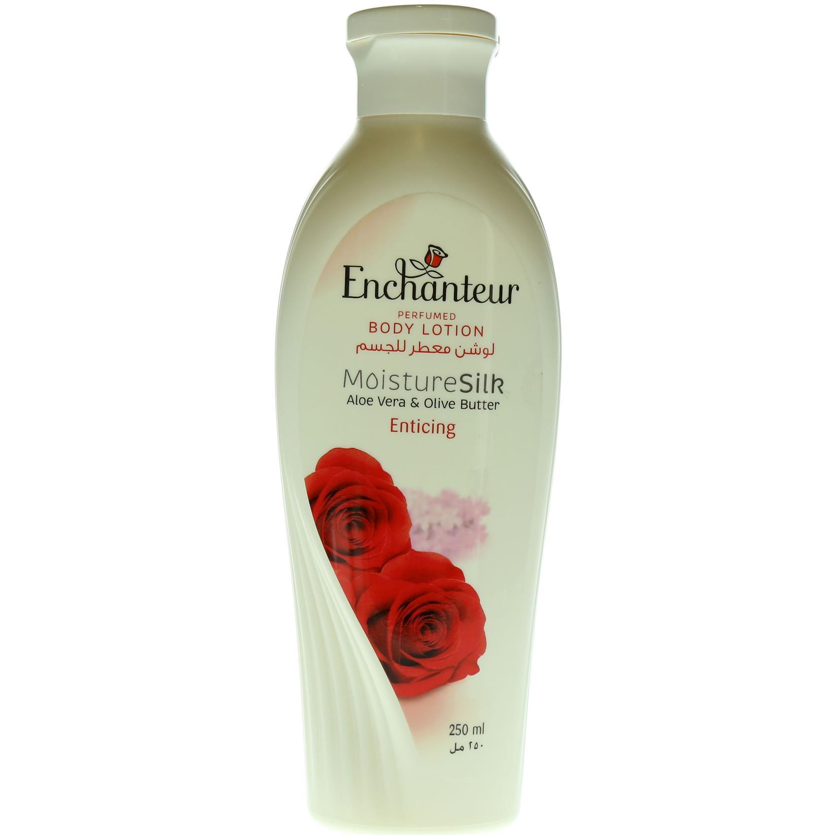 Buy Enchanteur Moisture Silk Enticing Perfumed Body Lotion 250ml Online